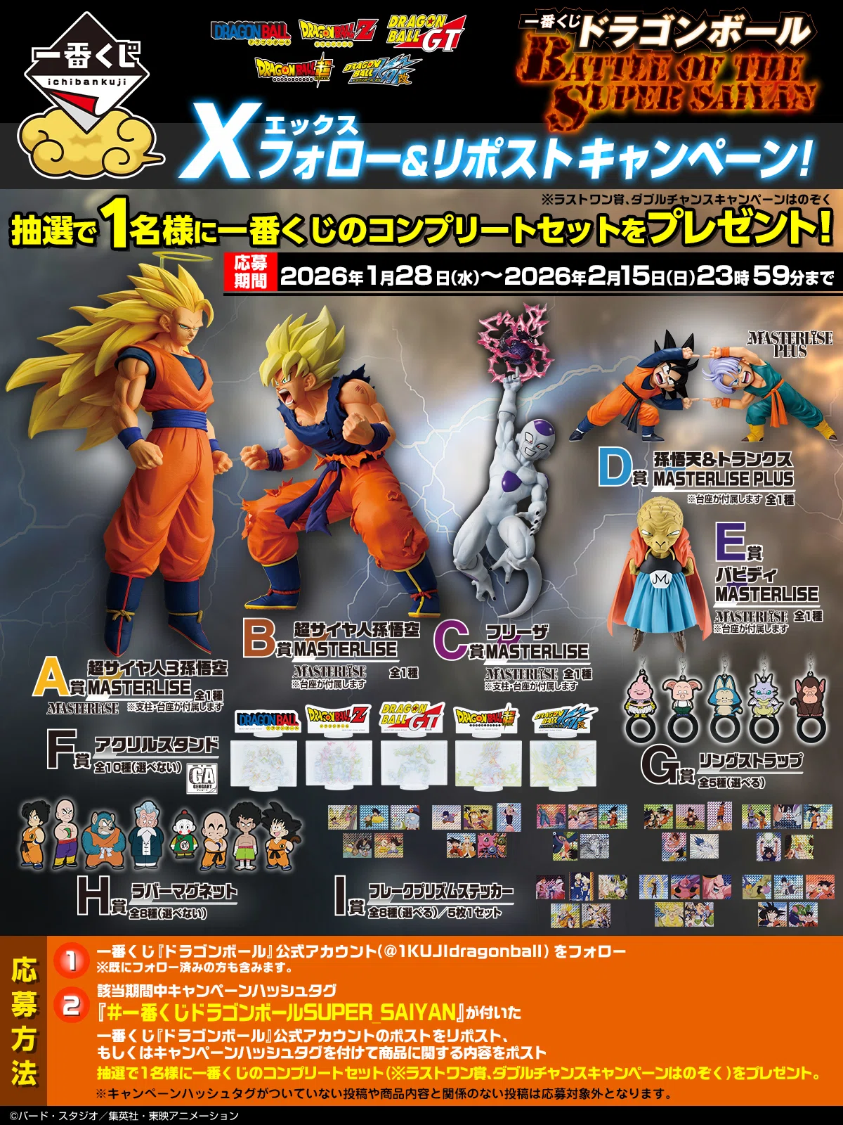 歴代最強のドラゴンボール一番くじ｜ぷれでたー (一番くじ・おもちゃ等々)