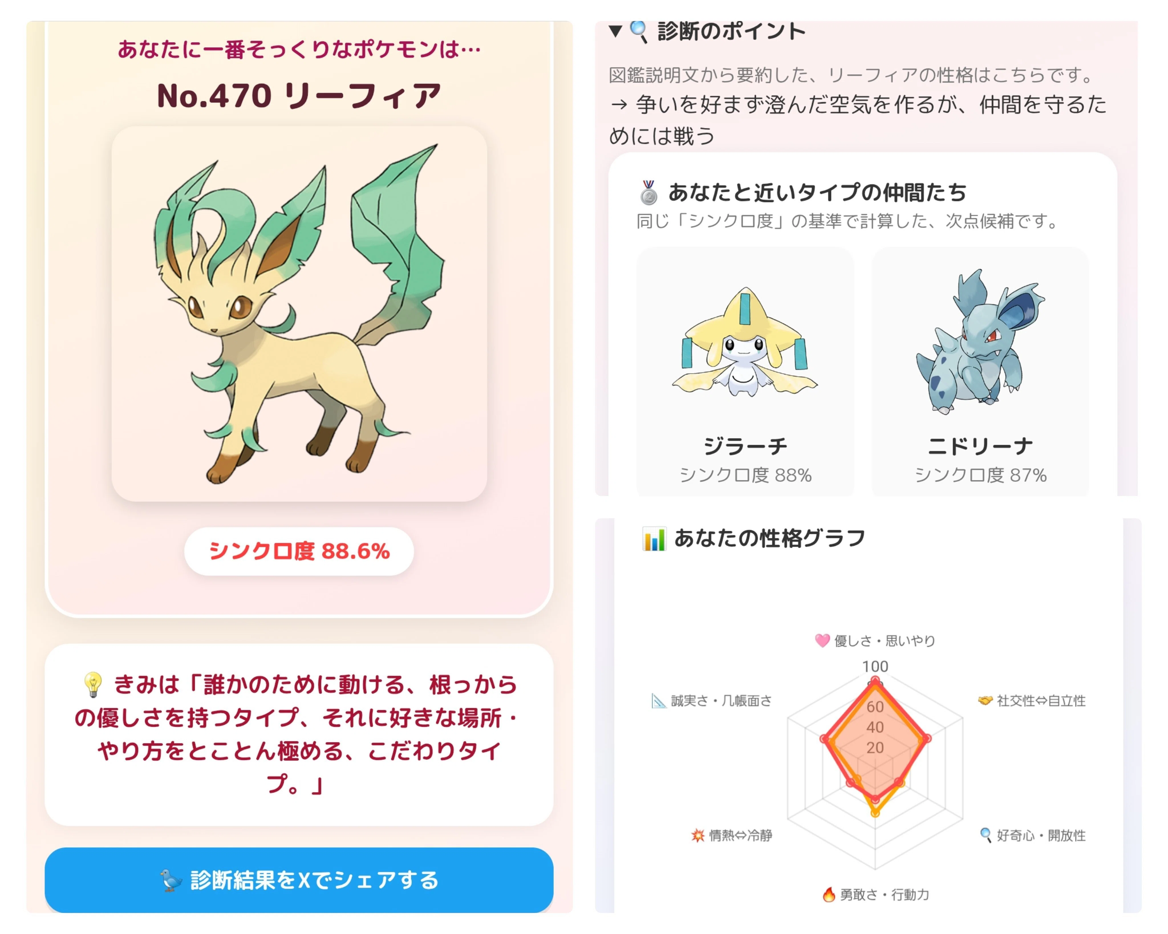 ポケモン タイプ 診断