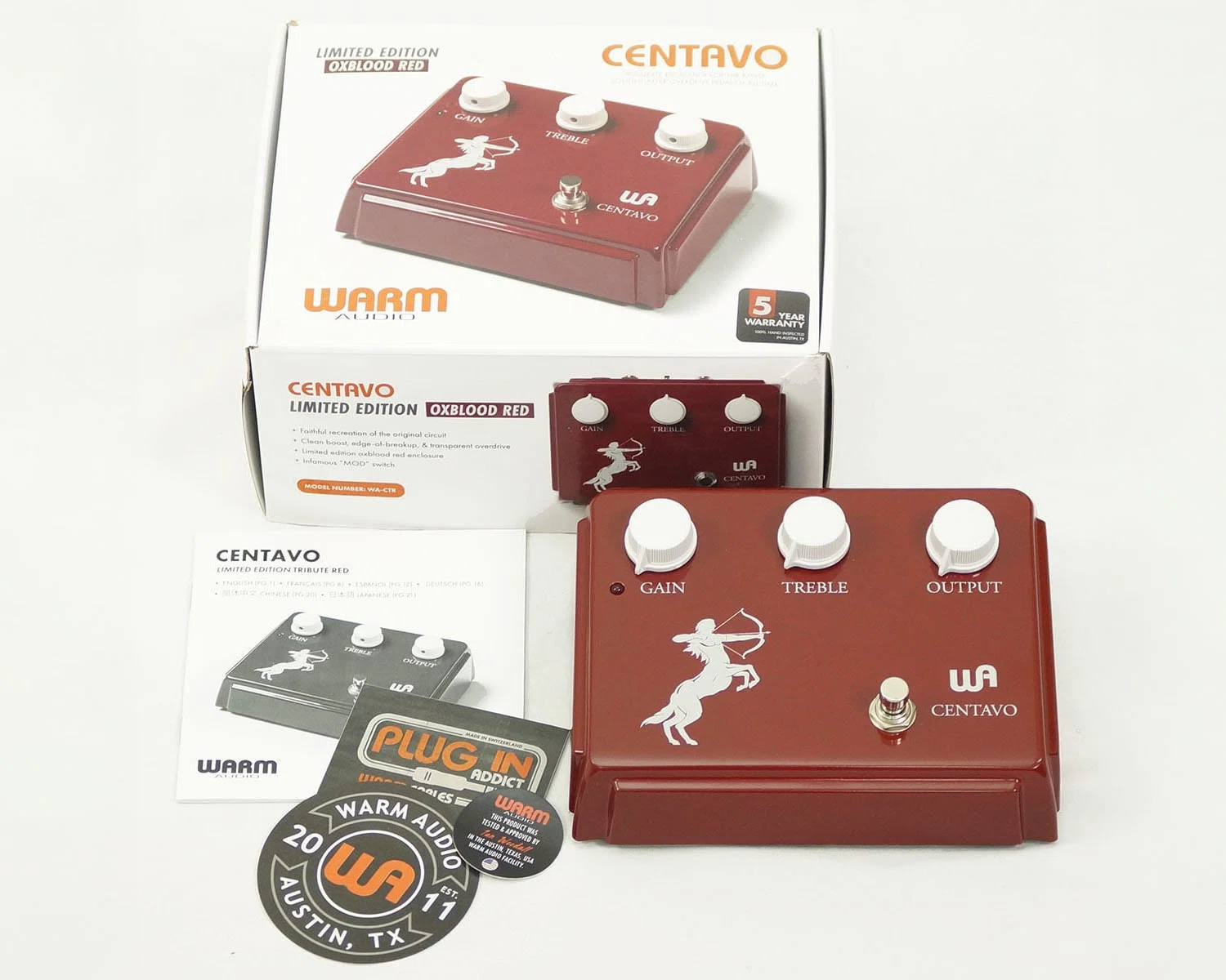 特選中古品！国内では入手困難な「WARM AUDIO Centavo」の特別限定