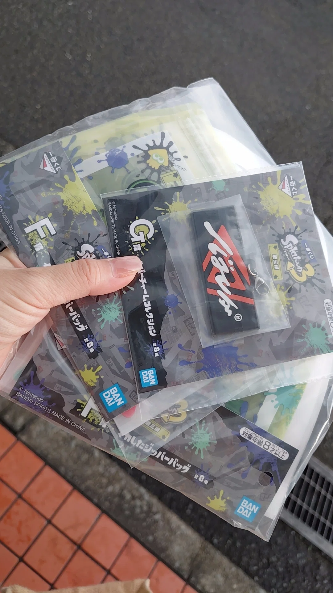 スプラトゥーン3 一番くじ第3弾を10回引いた結果！｜おさゆ