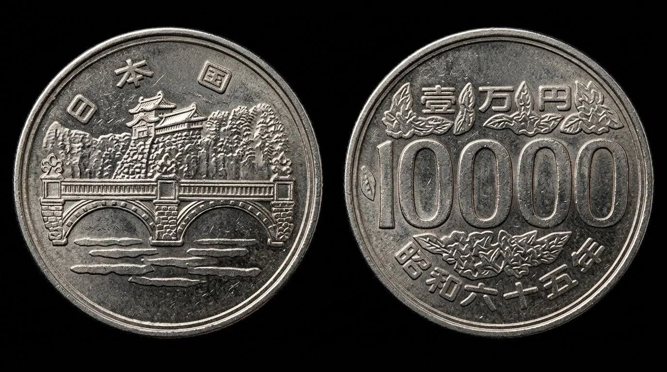 都市伝説的考察］ 存在しない昭和65年製の壱万円硬貨使用事件｜夏の日