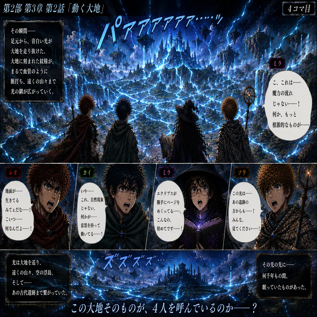 Junction×AI4コマ漫画 ダンジョン・クエスト 第2部 未知なる大地｜Junction