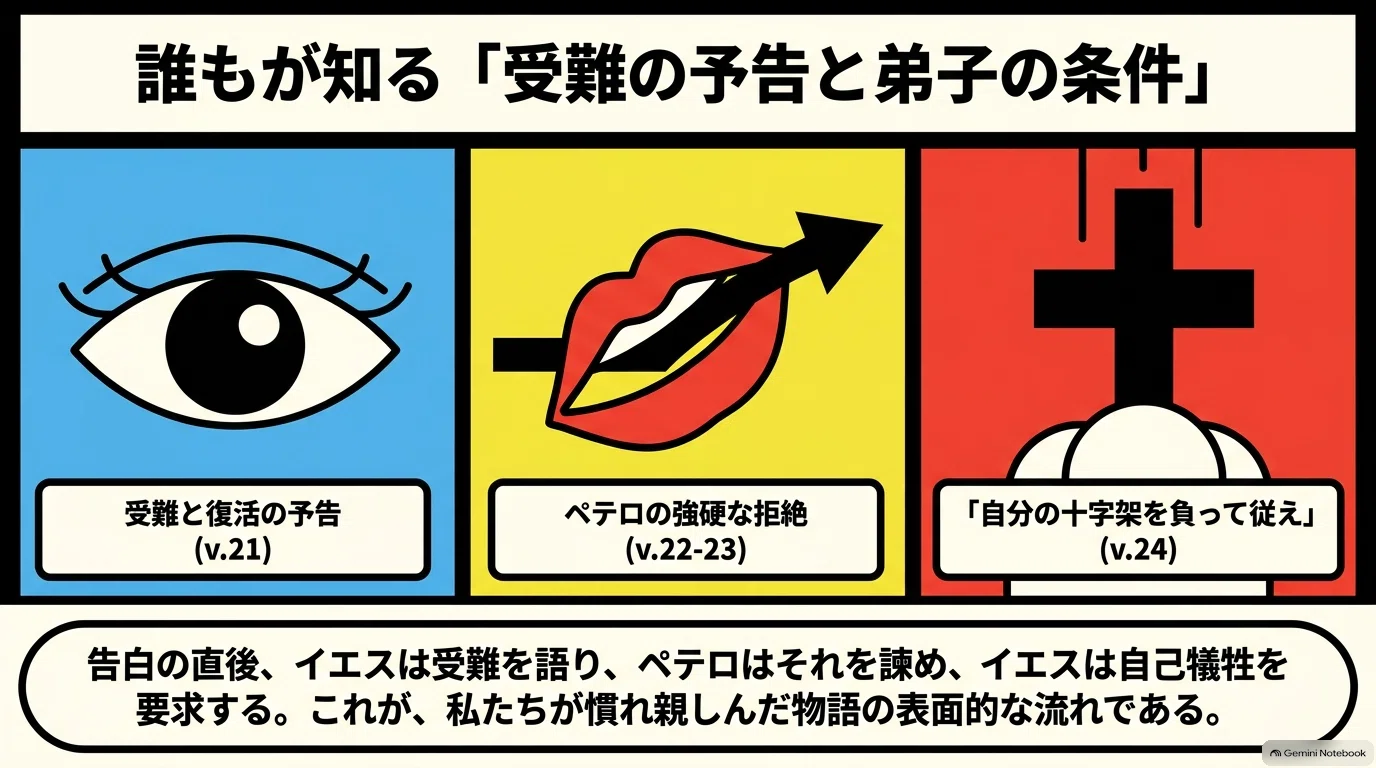 次の主日礼拝へ向かって1】マタイの福音書 16:21–28 買い戻せない