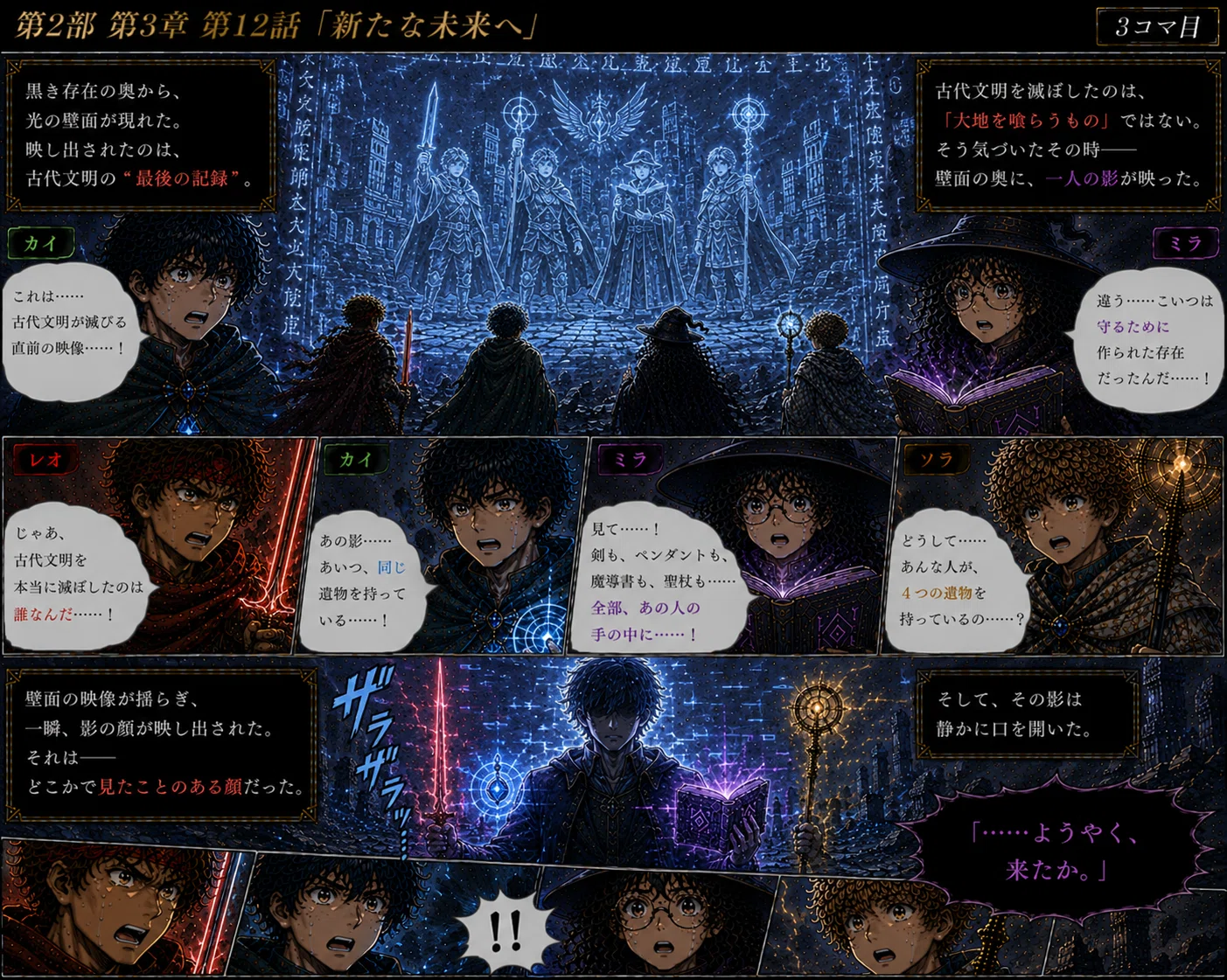 Junction×AI4コマ漫画 ダンジョン・クエスト 第2部 未知なる大地｜Junction