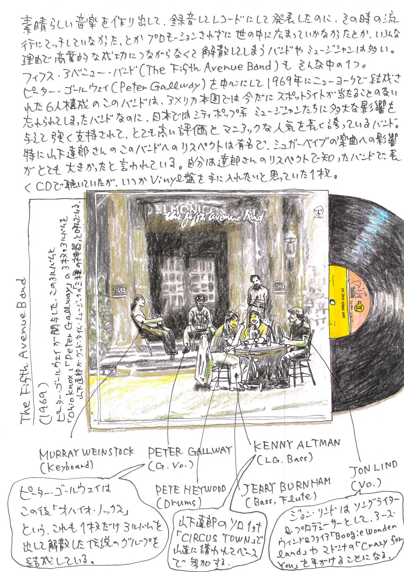 音楽 music 「The Fifth Avenue Band～フィフス・アヴェニュー・バンド