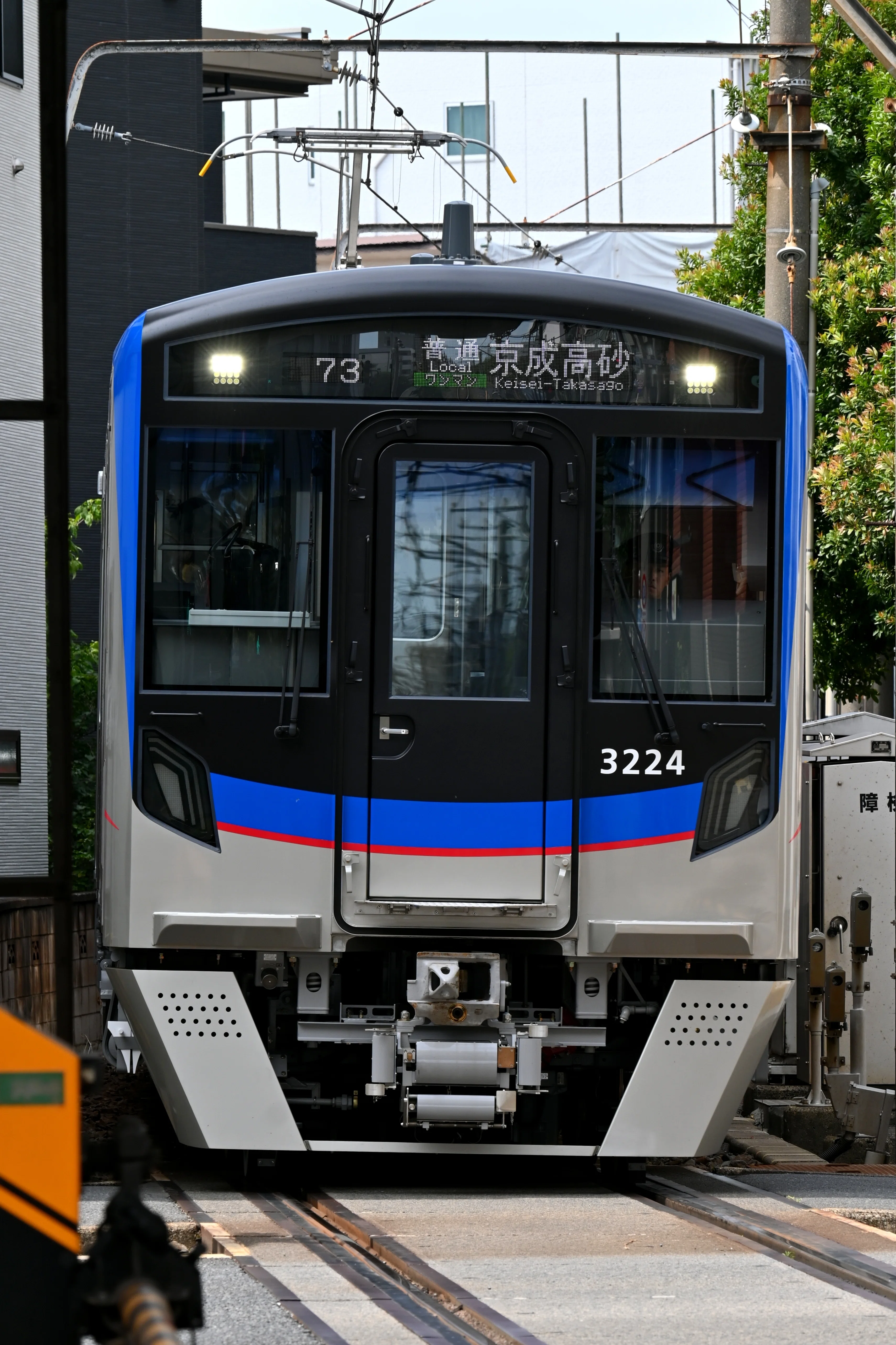 京成3200形 8両試運転実施の最新編成が金町線から電撃運用入り！｜隣の