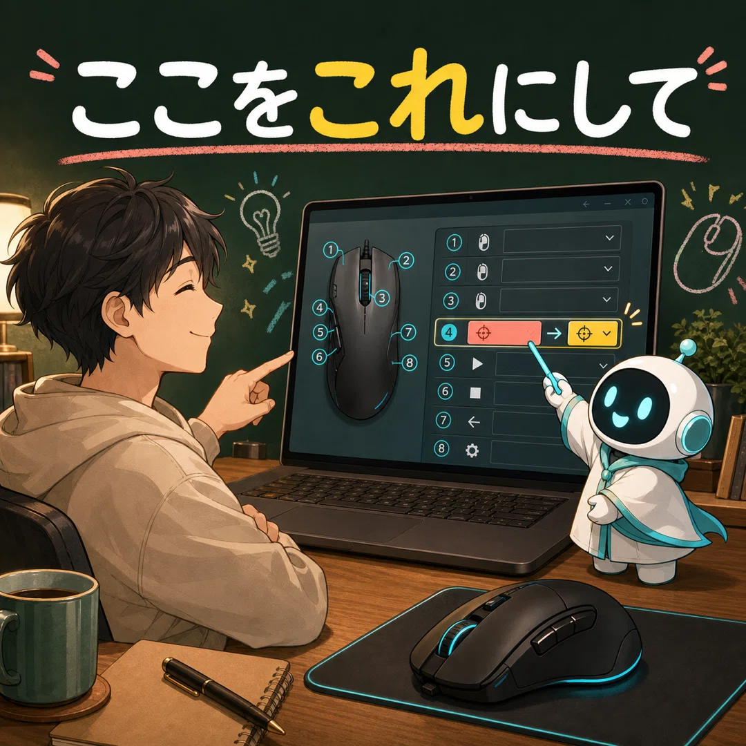 AIに設定を任せる