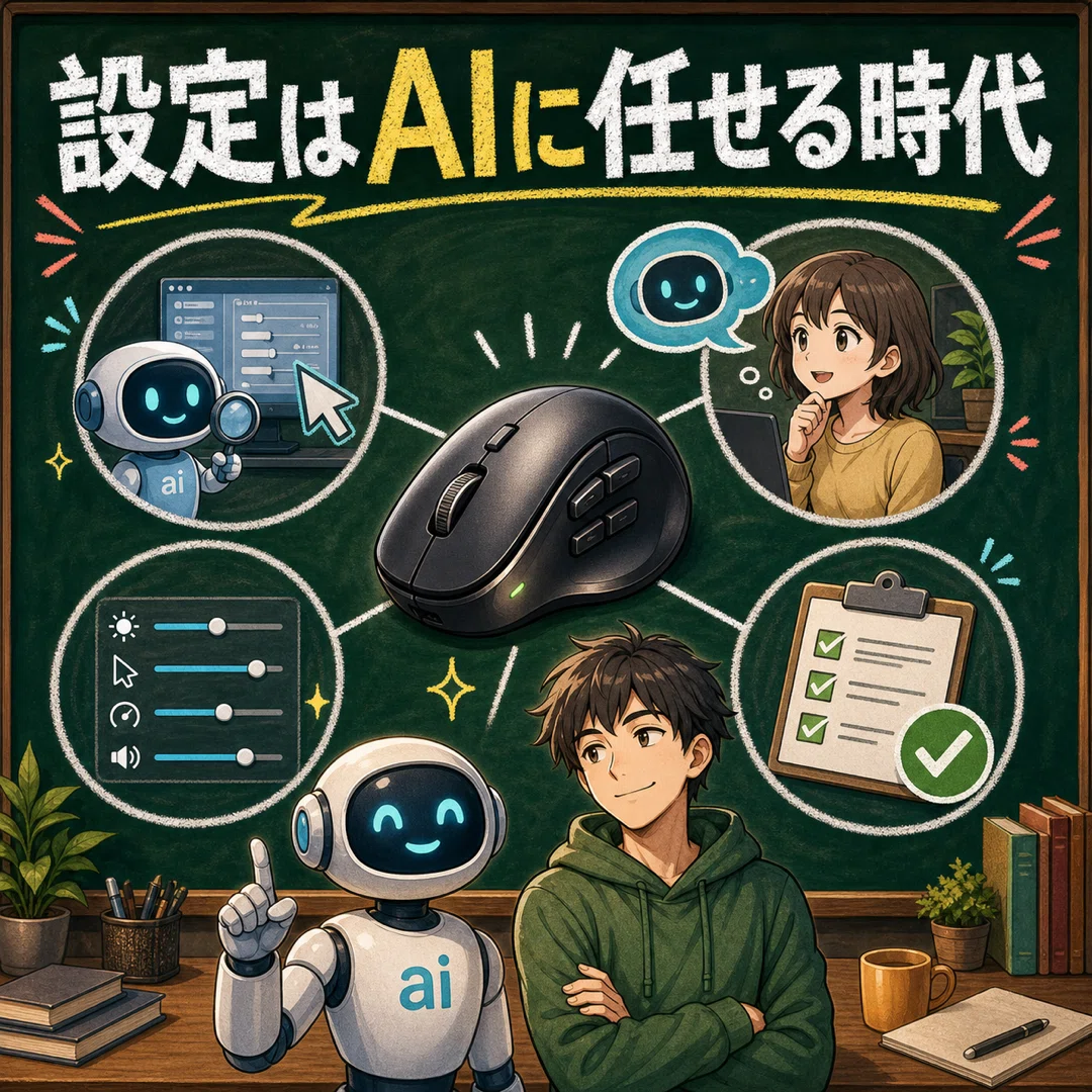 設定はAIに任せる時代