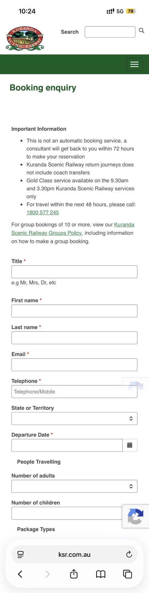 [Pro Tip] For those who couldn't book the Kuranda Scenic Railway and ...