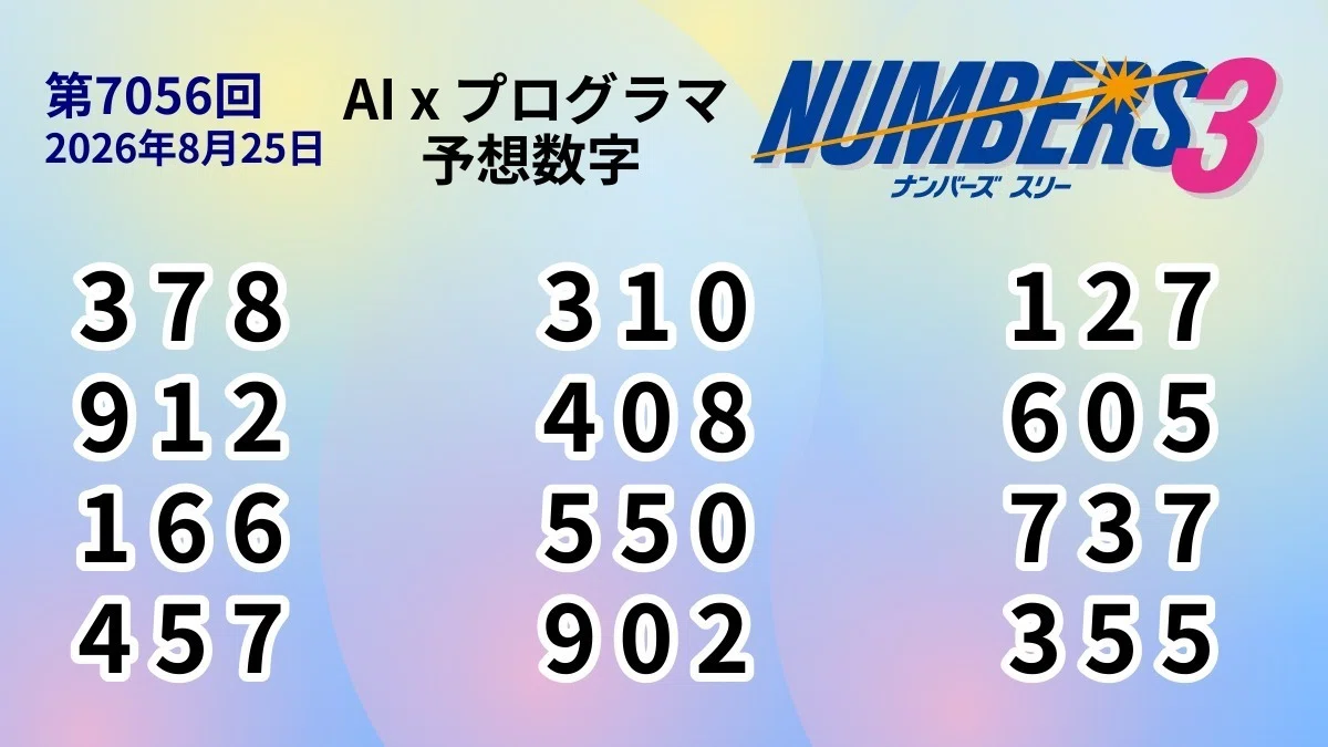 ナンバーズ 3 予想 屋