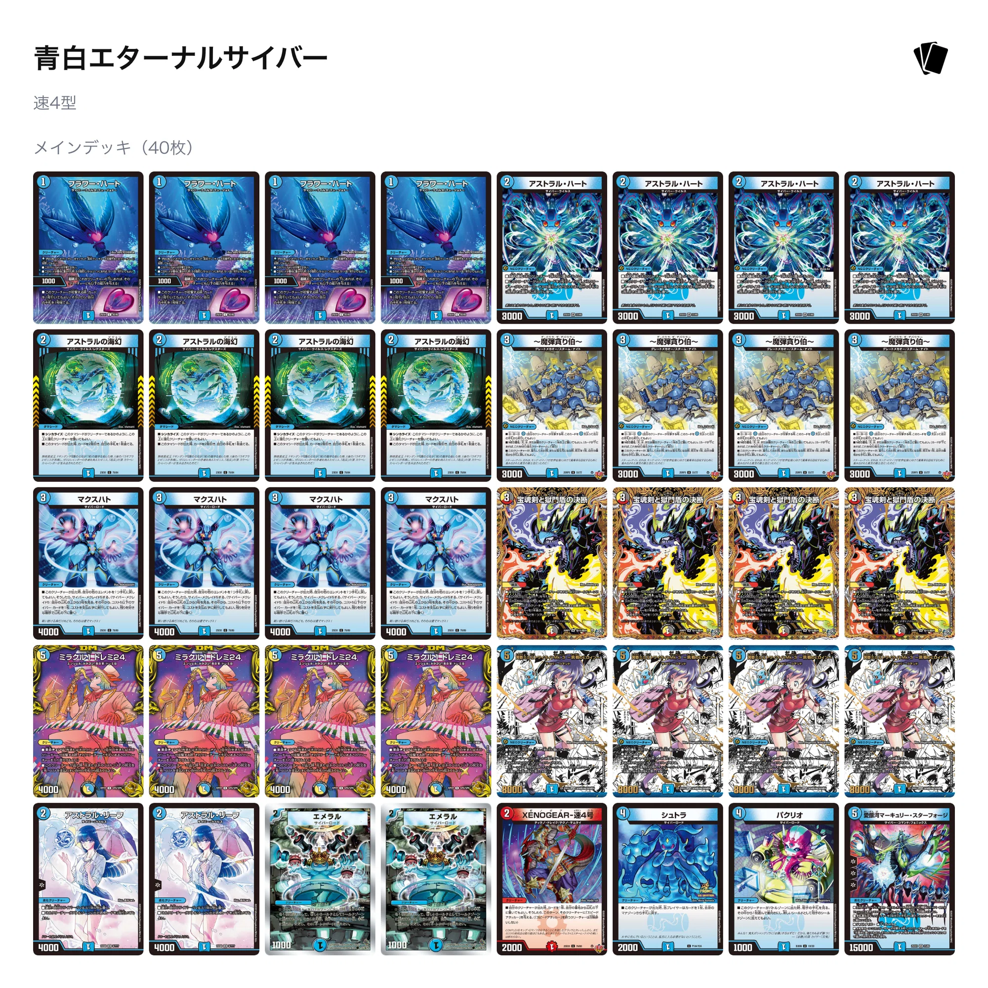 殿堂入りカード調査隊 多色:ドレミ24編｜風馬 成道