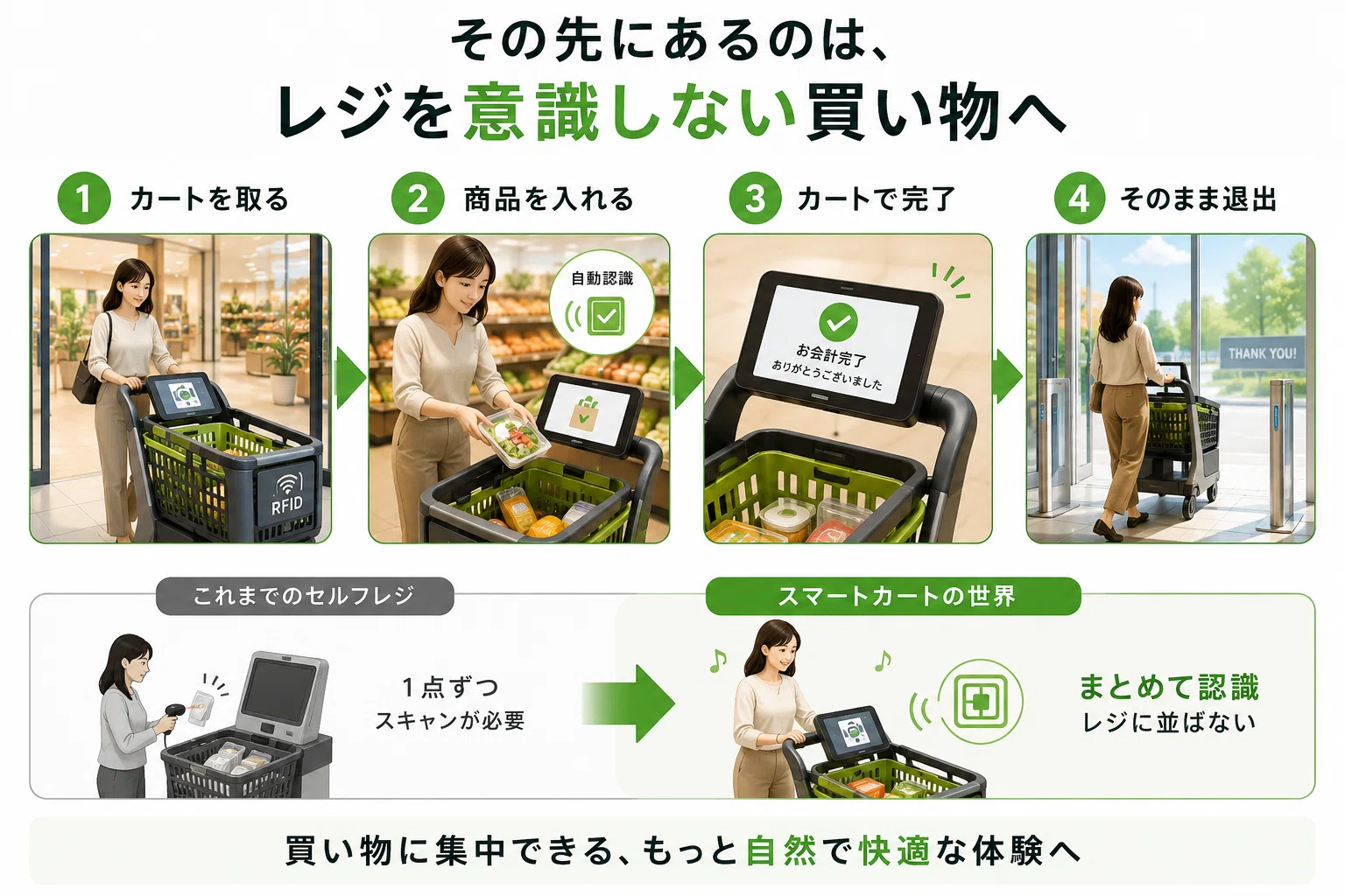 レジに並ぶ」という常識を変える。スマレジ×アスタリスクから始まる