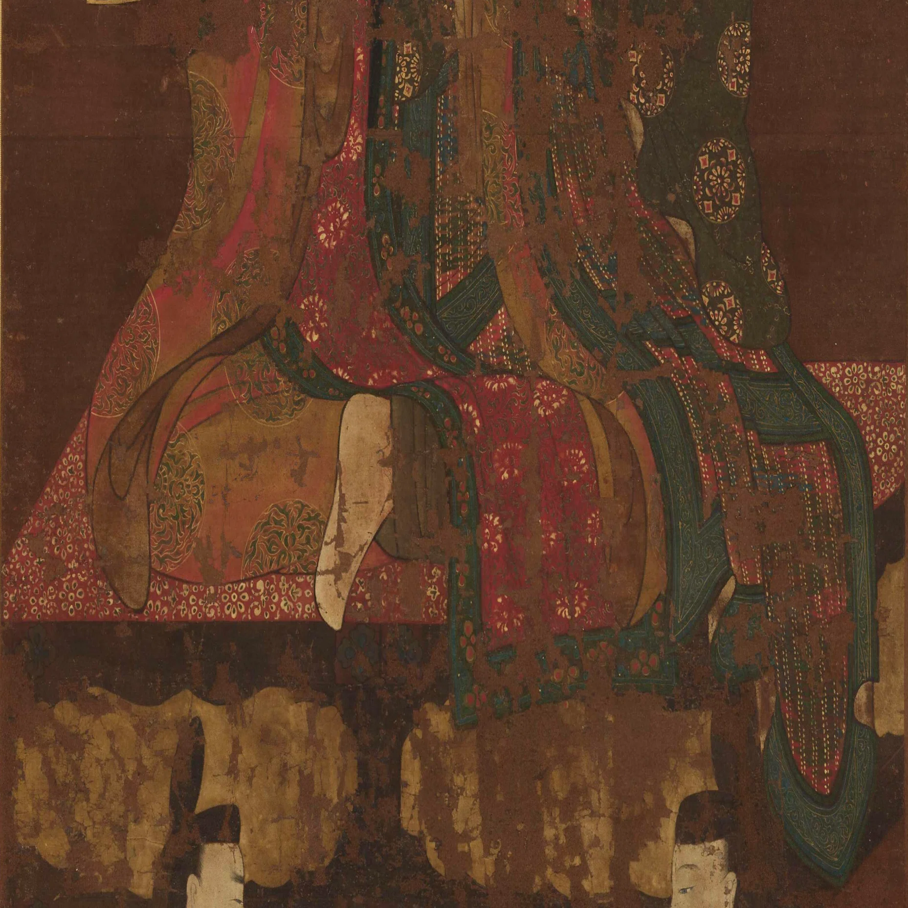 大英博物館展出品作⑪《聖徳太子像》室町時代（14世紀）大英博物館