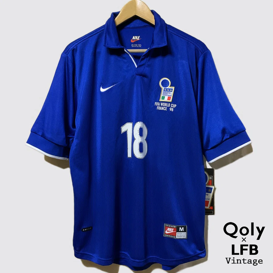 紙タグ深掘り】イタリア代表1998モデル ロベルト・バッジョ「最後のW杯