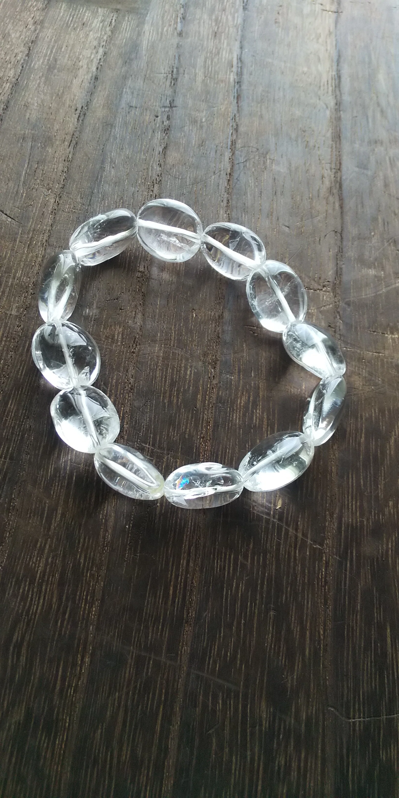 涼しげな水晶ブレスレットを作る｜インカローズ