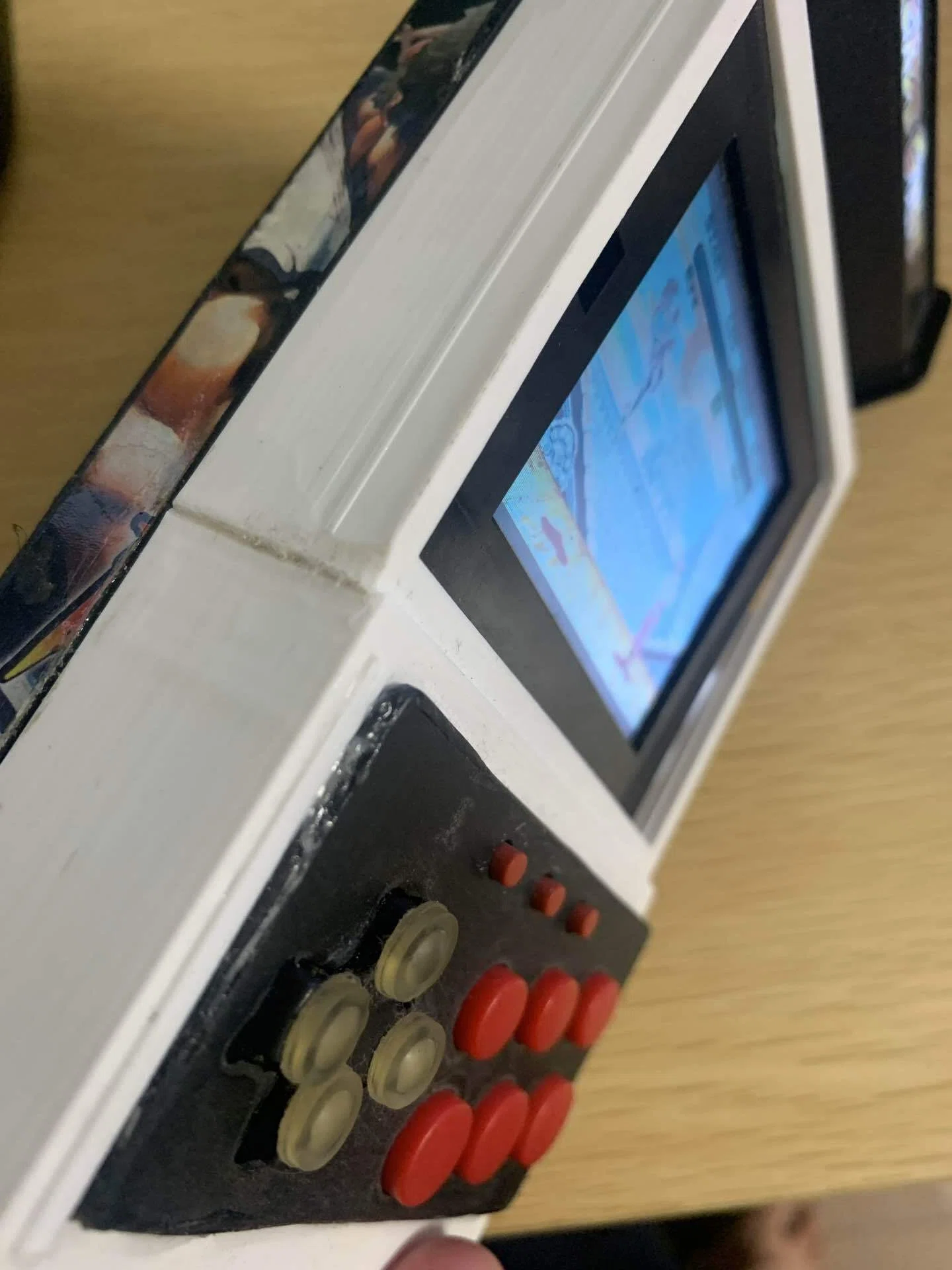 ミニアーケード筐体をゲームボーイ風に｜レモバ
