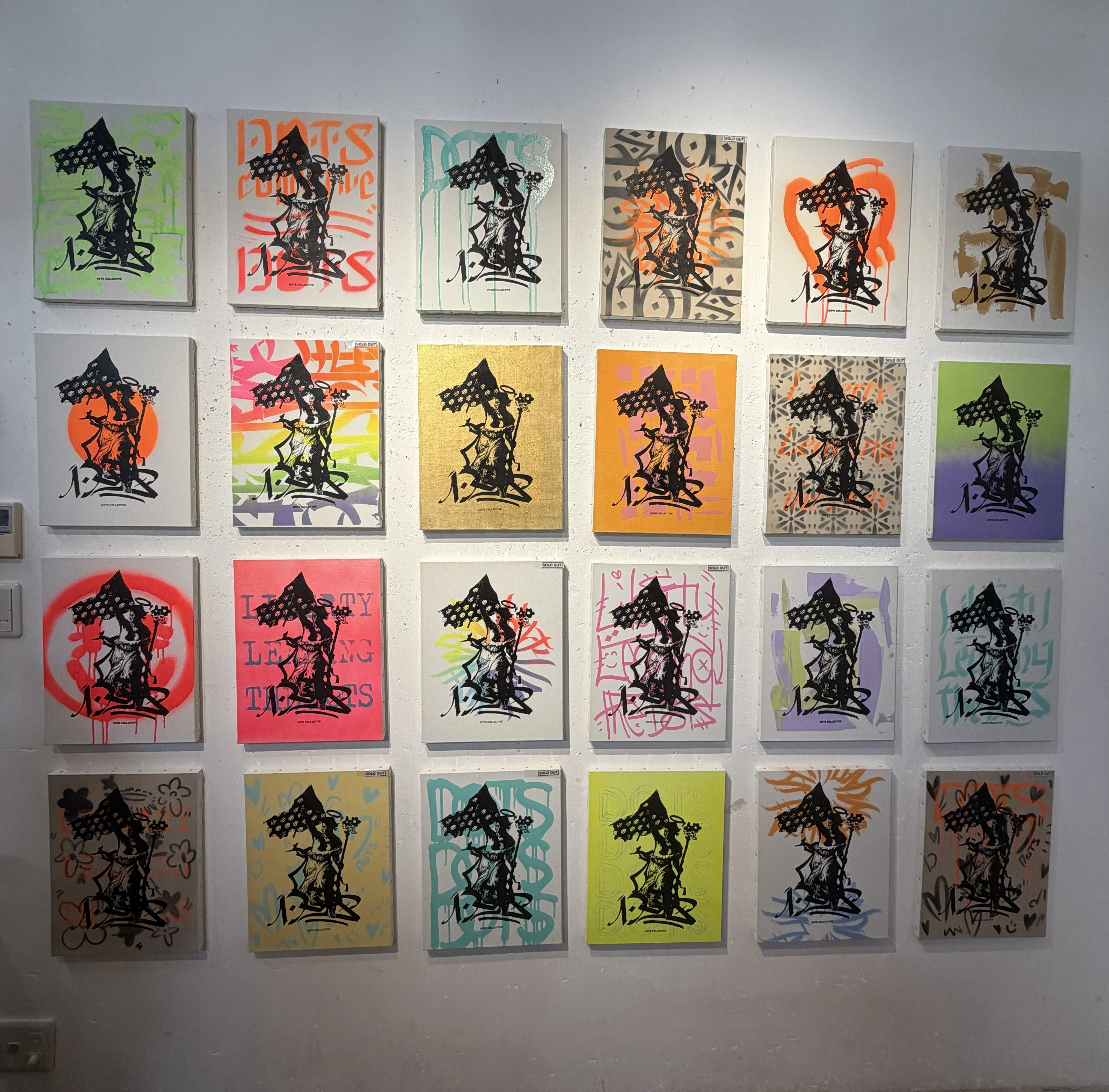 DOTS COLLECTIVE 9th Exhibition 名古屋レポ】NOISEMAKERのAGさん