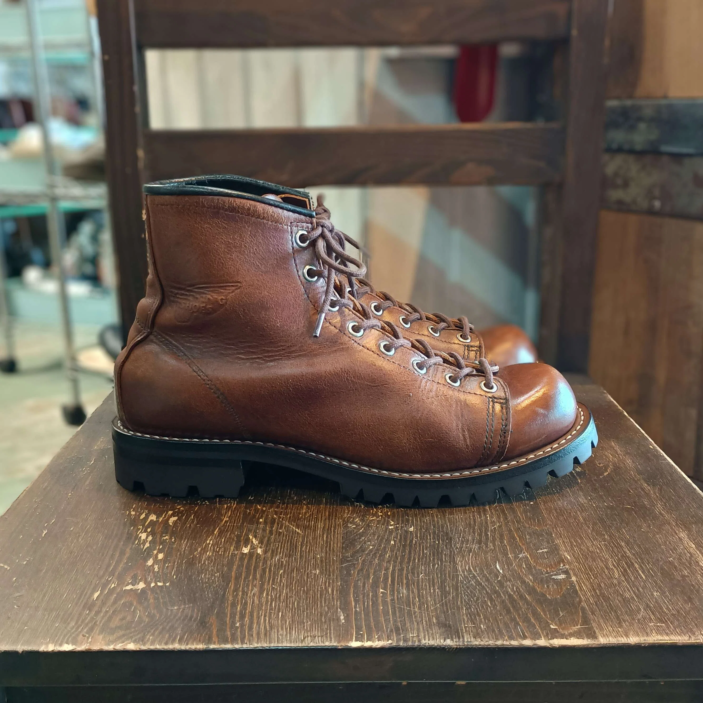 リソール/ソールカスタム】Red Wing#8815モンキーブーツ+vibram#100 