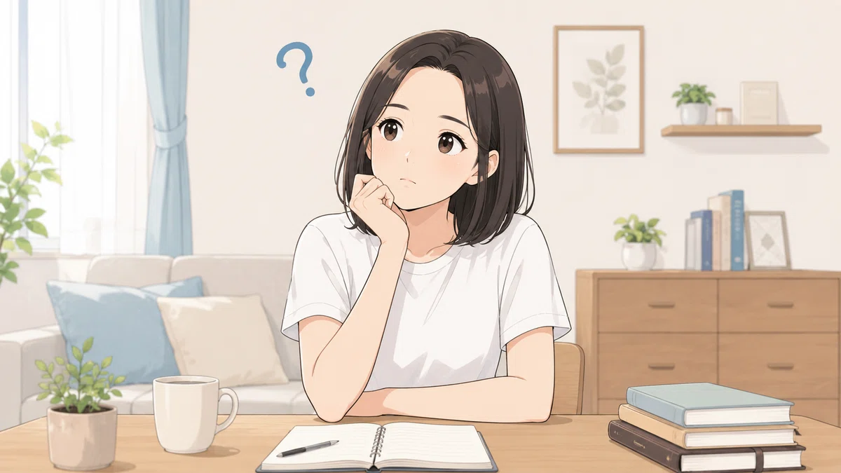 障害年金とは？と、考え込んでいる様子