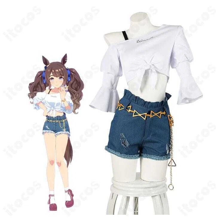 ウマ娘コスプレ｜トーセンジョーダン私服Ver.で楽しむ軽快コーデと