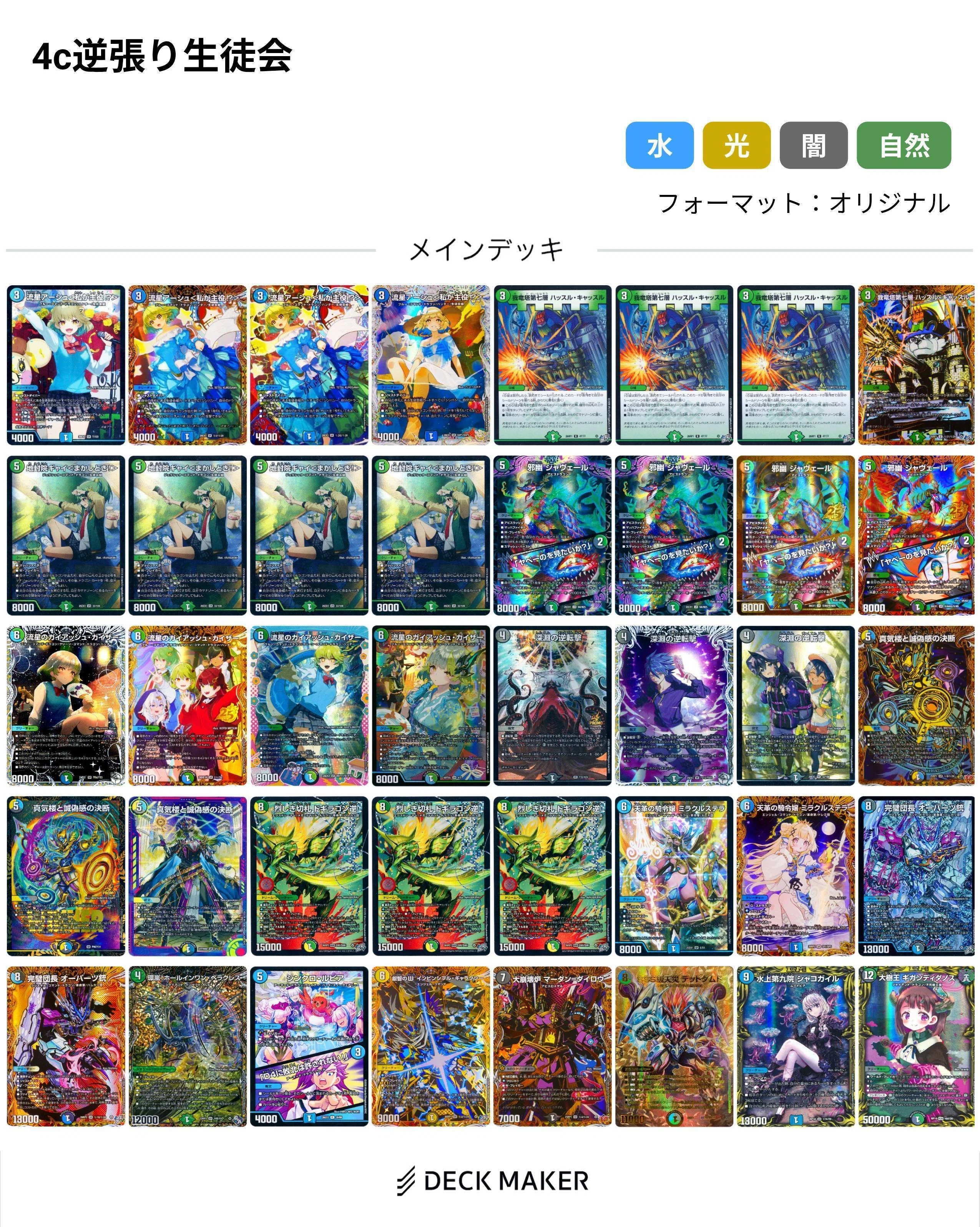 アナカラー生徒会のすず、要るのか問題とデッキ紹介 〜毎日とうこー27