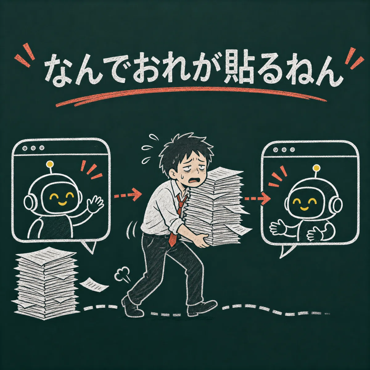 AIから人間、そして別のAIへ手紙を運ぶムダ