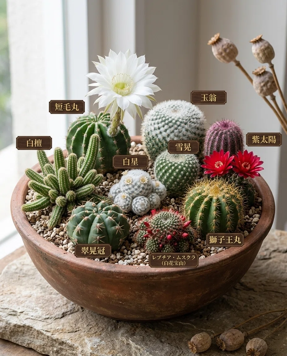 花サボテン：育てやすく花が美しい10選｜ほのぼのフラワー