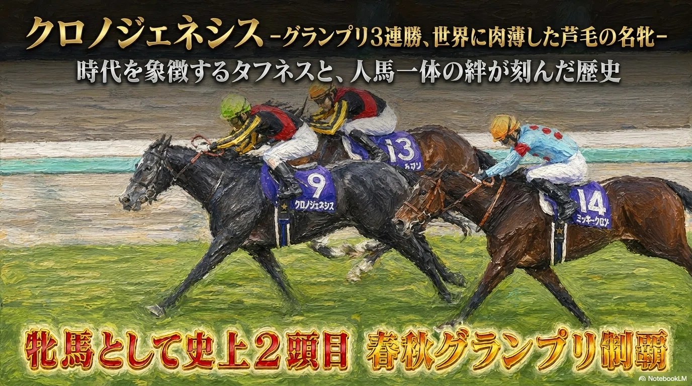 クロノジェネシス -グランプリ3連勝、世界に肉薄した芦毛の名牝