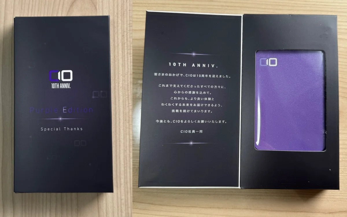 CIO SMARTCOBY Ex04 10th ANNIV Purple Edition｜Makoto Kinogami(木野