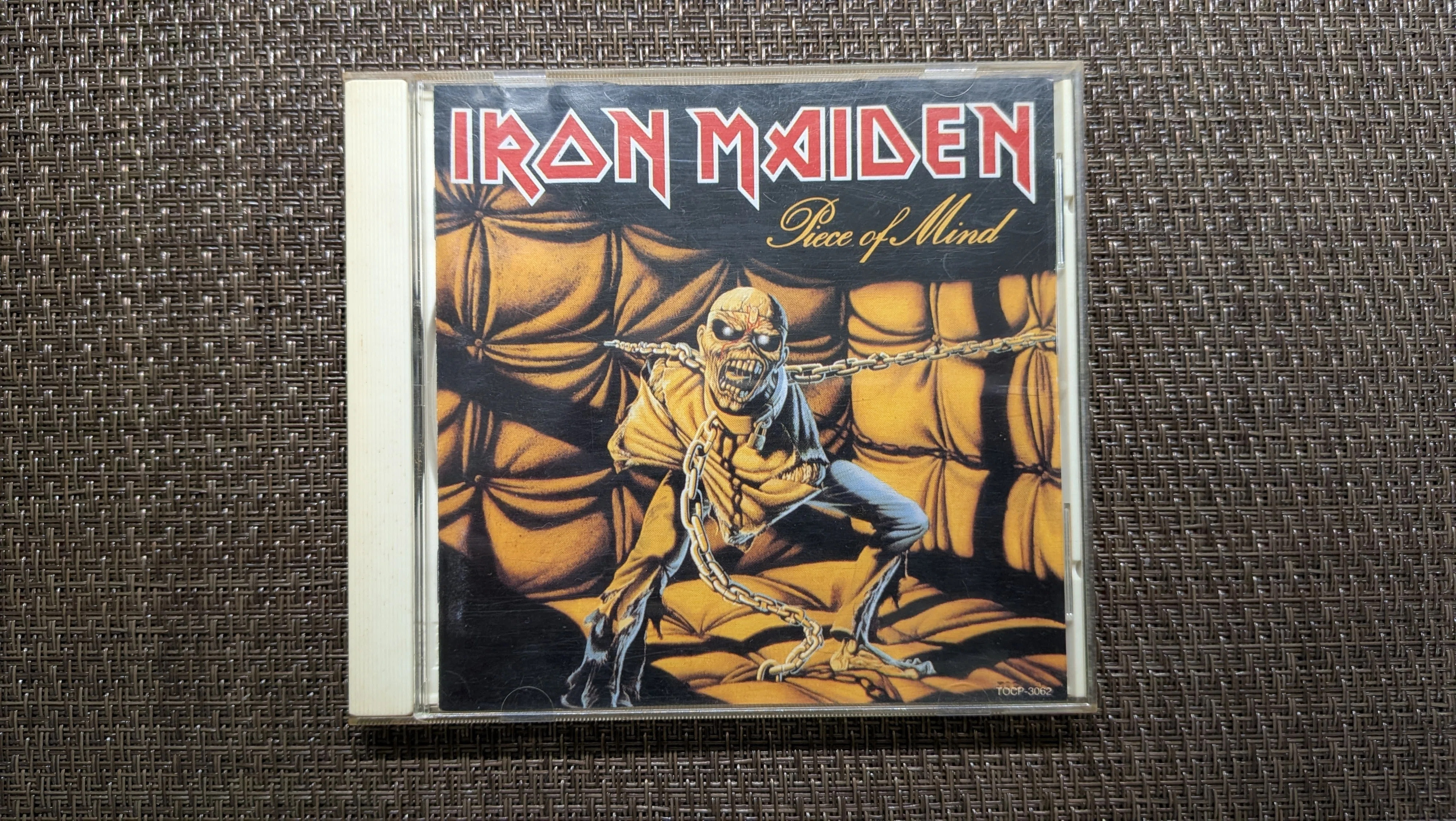 【美品】IRON MAIDEN / アイアン・メイデン 「頭脳改革」レコード Iron Maiden（アイアンメイデン）