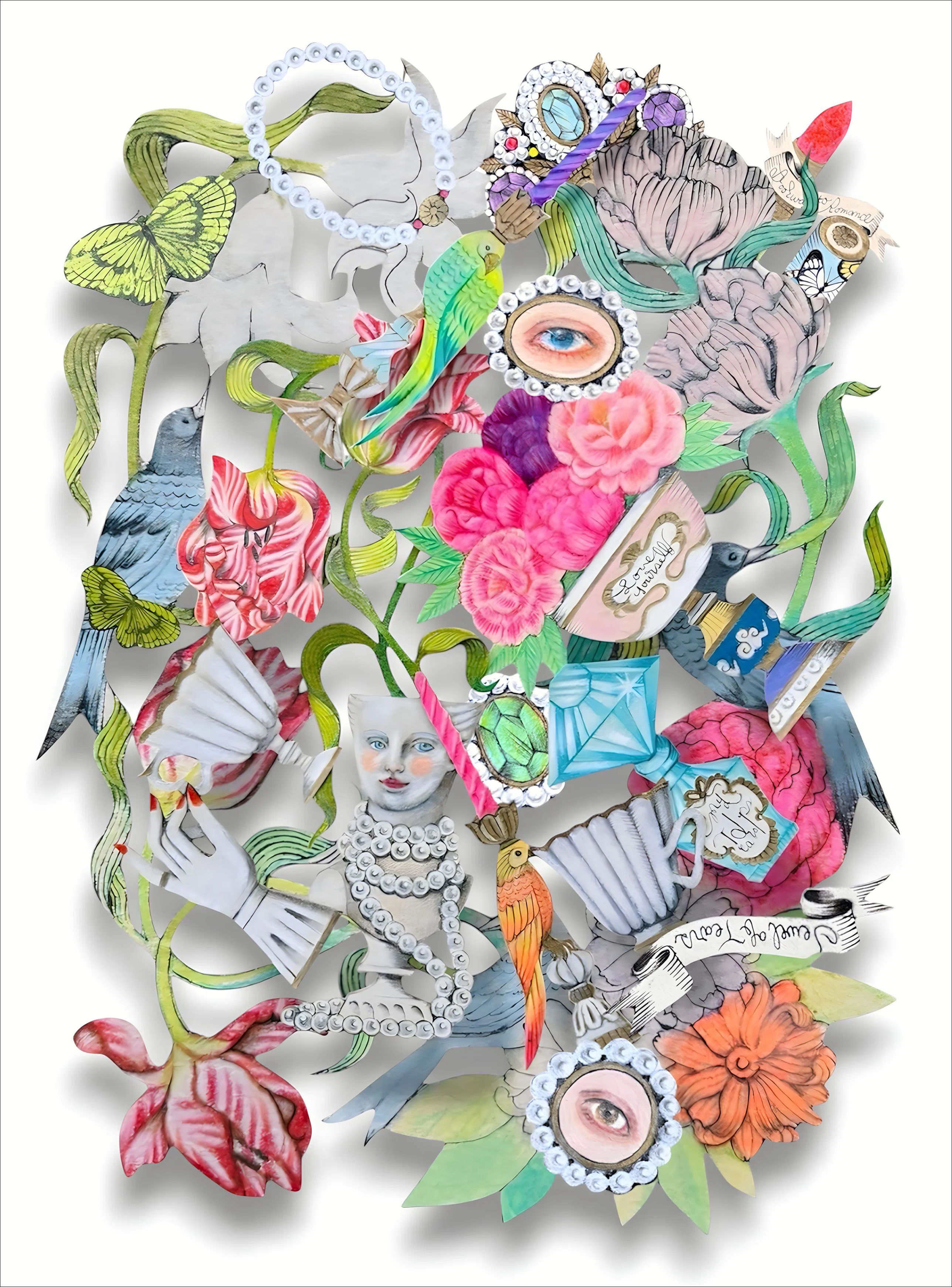 【松下さちこ】アート作品 松下さちこ個展《What makes me, me——「私」を「私」たらしめるもの