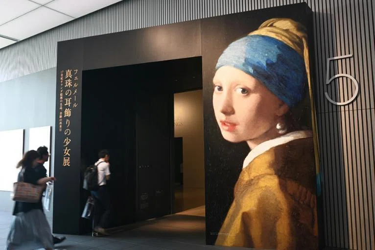 ブラック フェイラー 真珠の耳飾りの少女 フェルメール展 FEILER