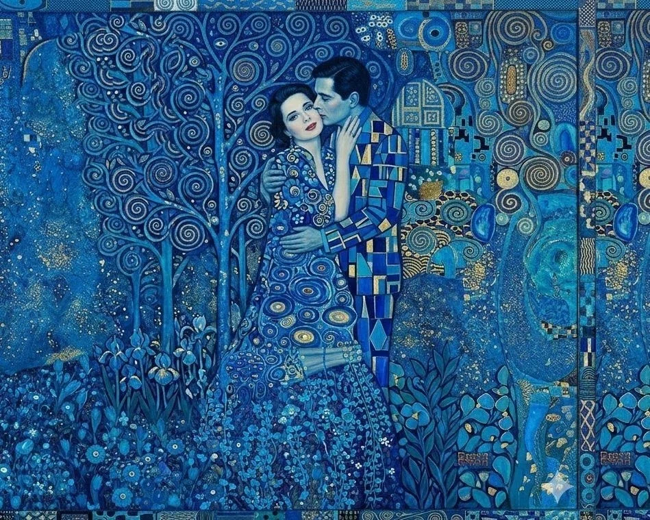 AIによる「幻」のクリムト絵画｜gara