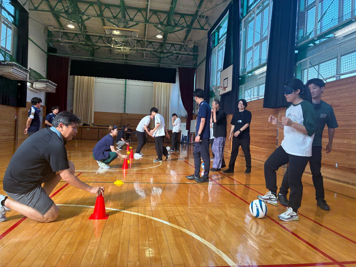 Learning Instructor Course Learning the Power of Communication and Listening through Blind Soccer ...