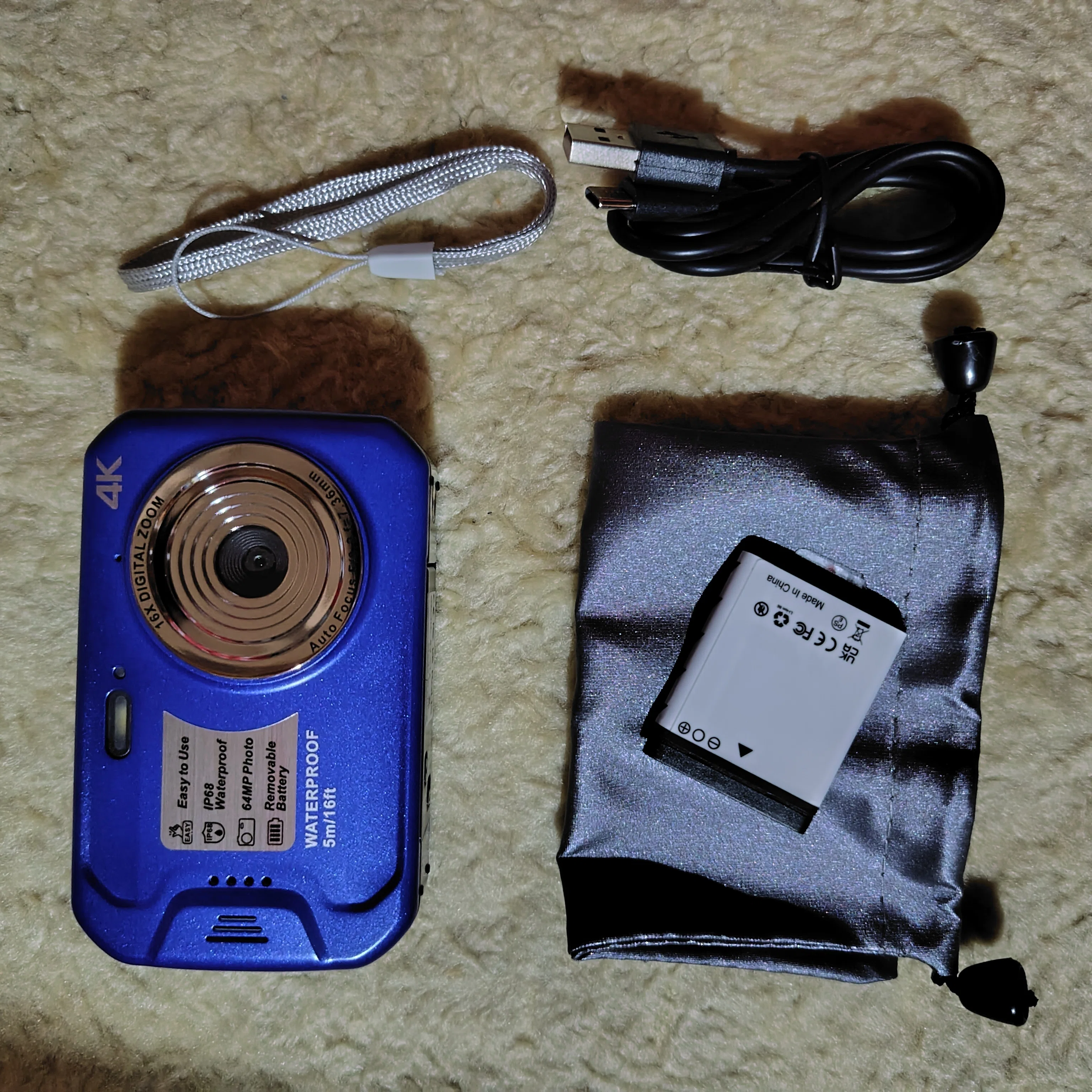 購入レポ】amazonで超格安の耐水カメラを買いました【YISENCE