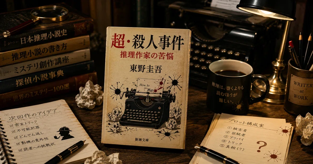 東野圭吾『超・殺人事件―推理作家の苦悩―』感想・レビュー｜ネタバレ