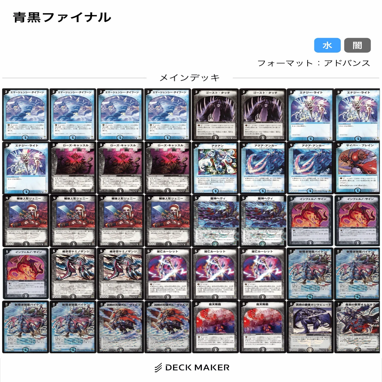 デュエマクラシック08使用デッキ集｜しょーたん