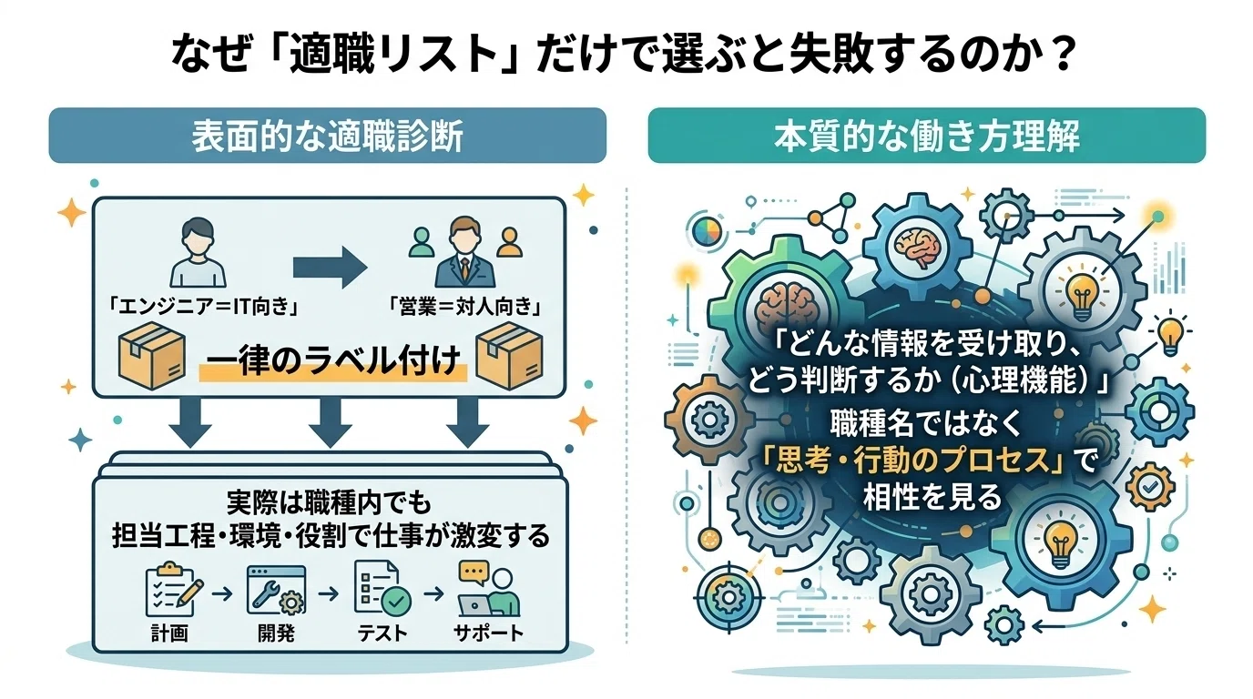 自分の「認知のクセ」を武器に変える！MBTIとユング理論で導く、一生