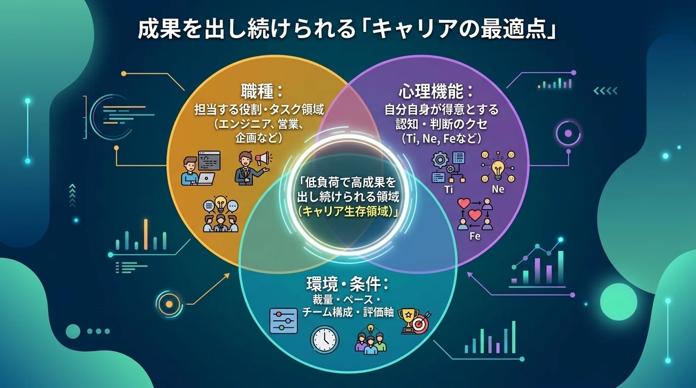 自分の「認知のクセ」を武器に変える！MBTIとユング理論で導く、一生