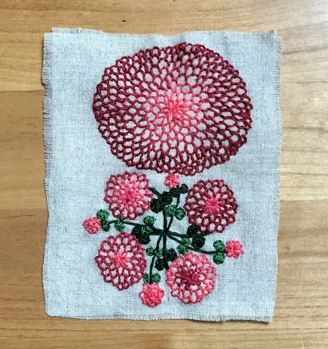 How do I feel 'now' when I choose this color? | Embroidery Log ③｜日々のあと