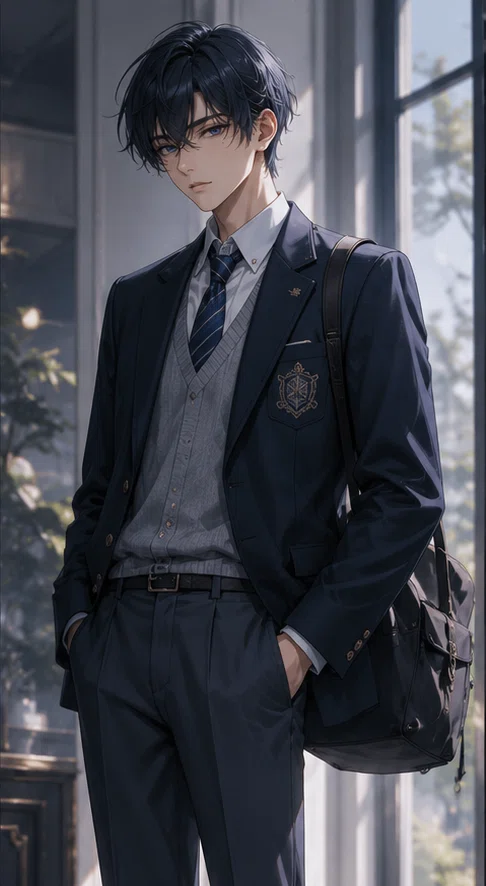謎の男性の画像
