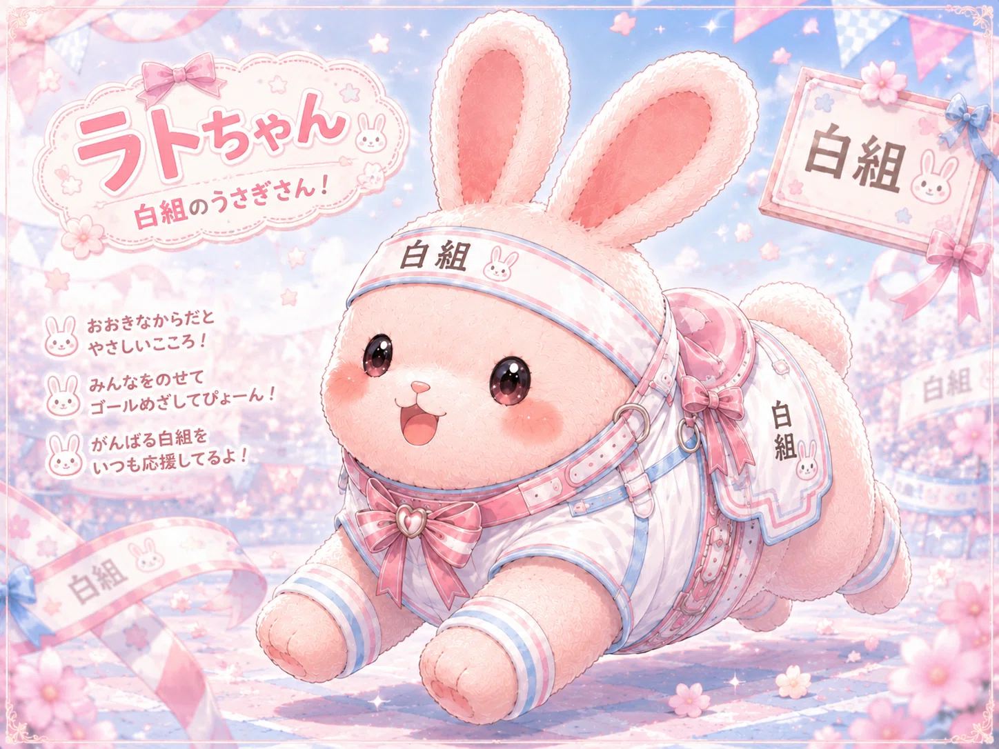 新作 To Meet 800％♡ 水色&ピンクのうさちゃんセット♡トトクンミ