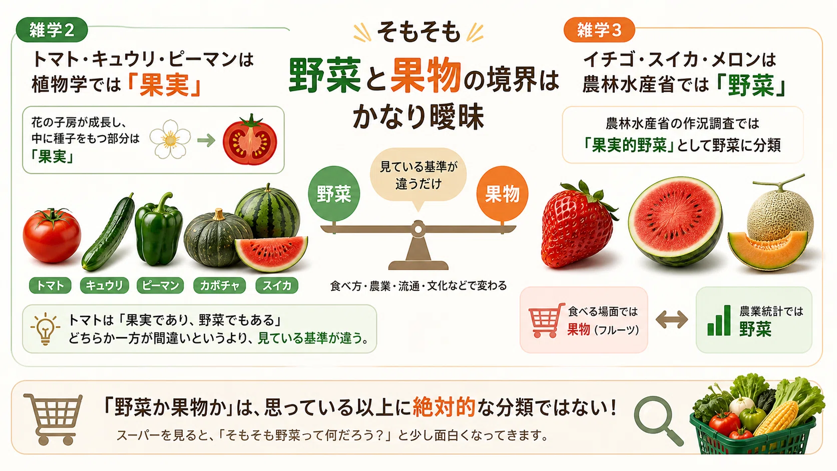 スイカ は 果物 か 野菜 か