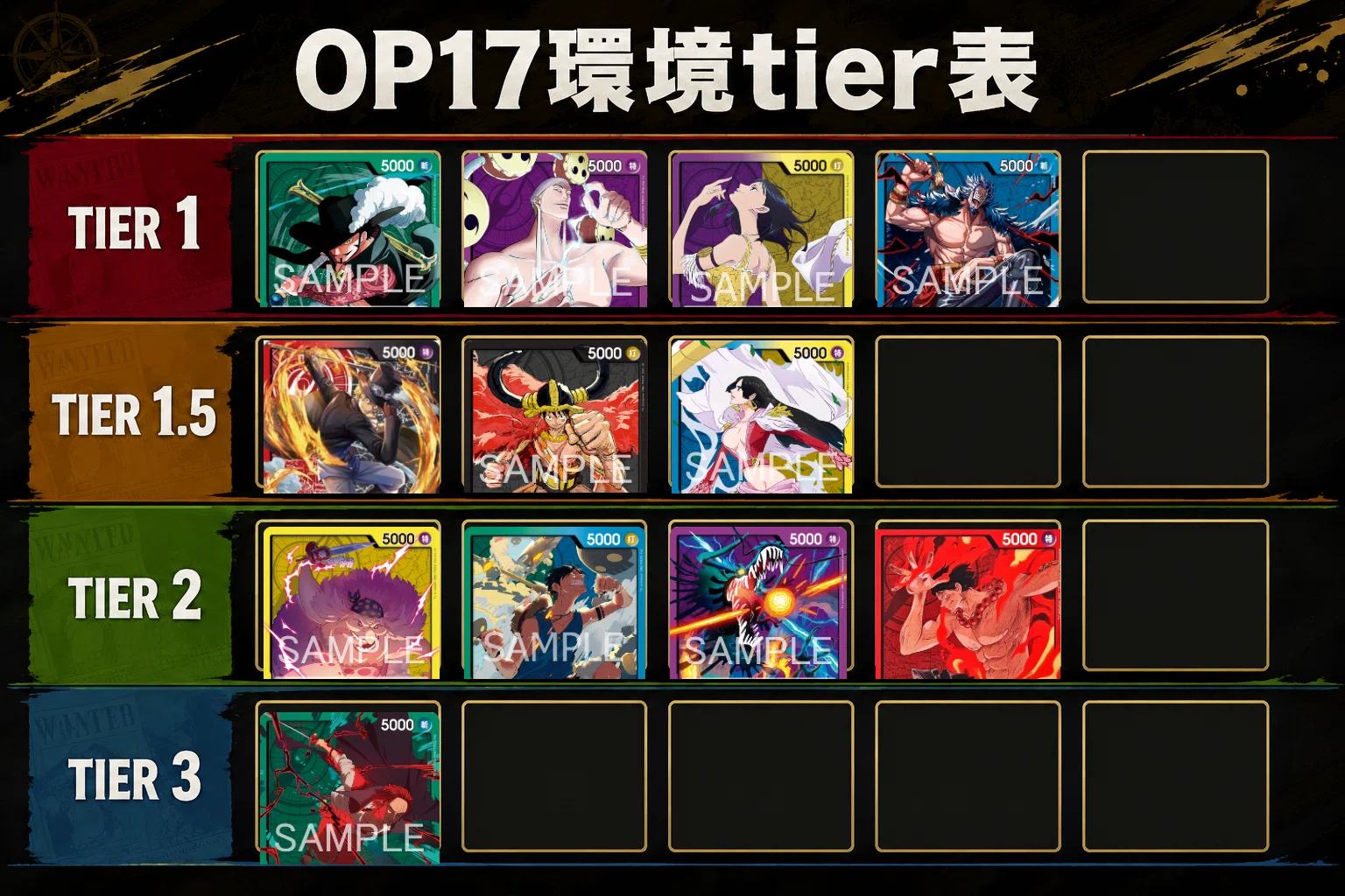 OP17】黄リンリン完全攻略｜構築・採用理由・先攻後攻・マリガン・対面