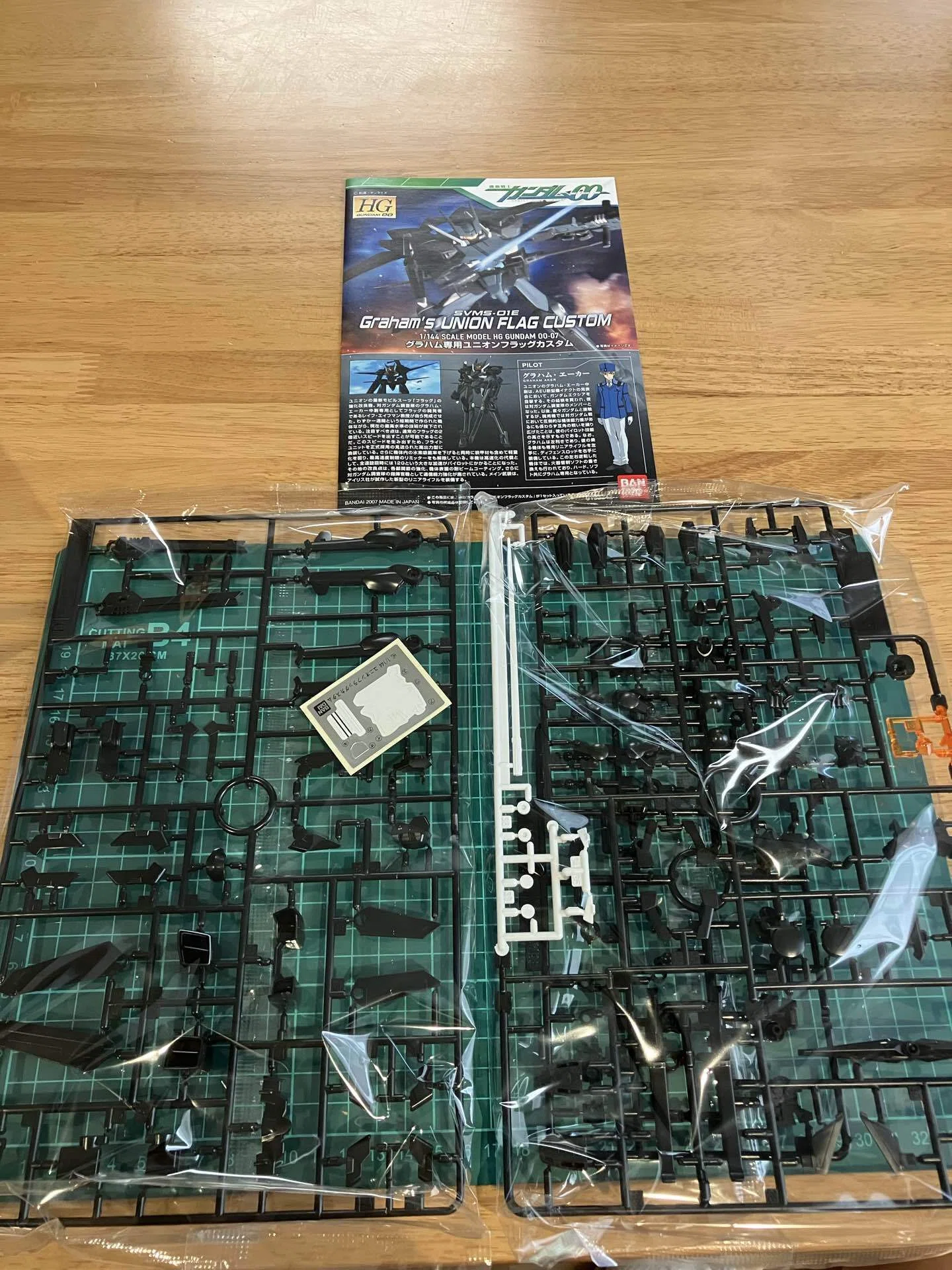 ◇HG グラハム専用ユニオンフラッグカスタム製作記 パーツ切り出し編