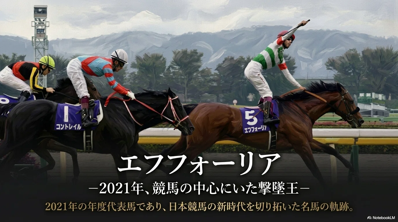 エフフォーリア -2021年、競馬の中心にいた撃墜王-｜ハサミおじさん