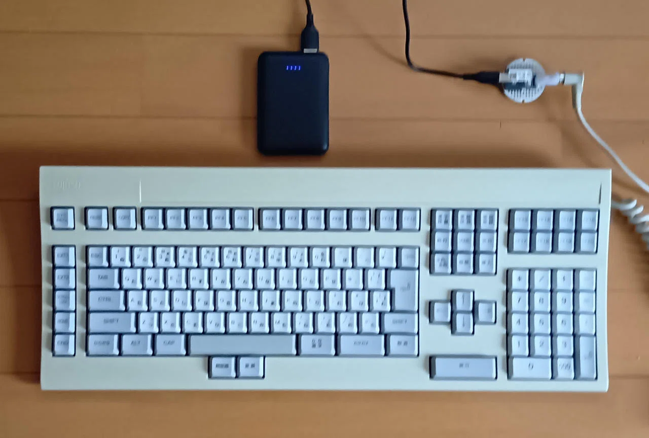 FM-TOWNSのキーボードをBluetoothキーボードにする｜NAOKIYA
