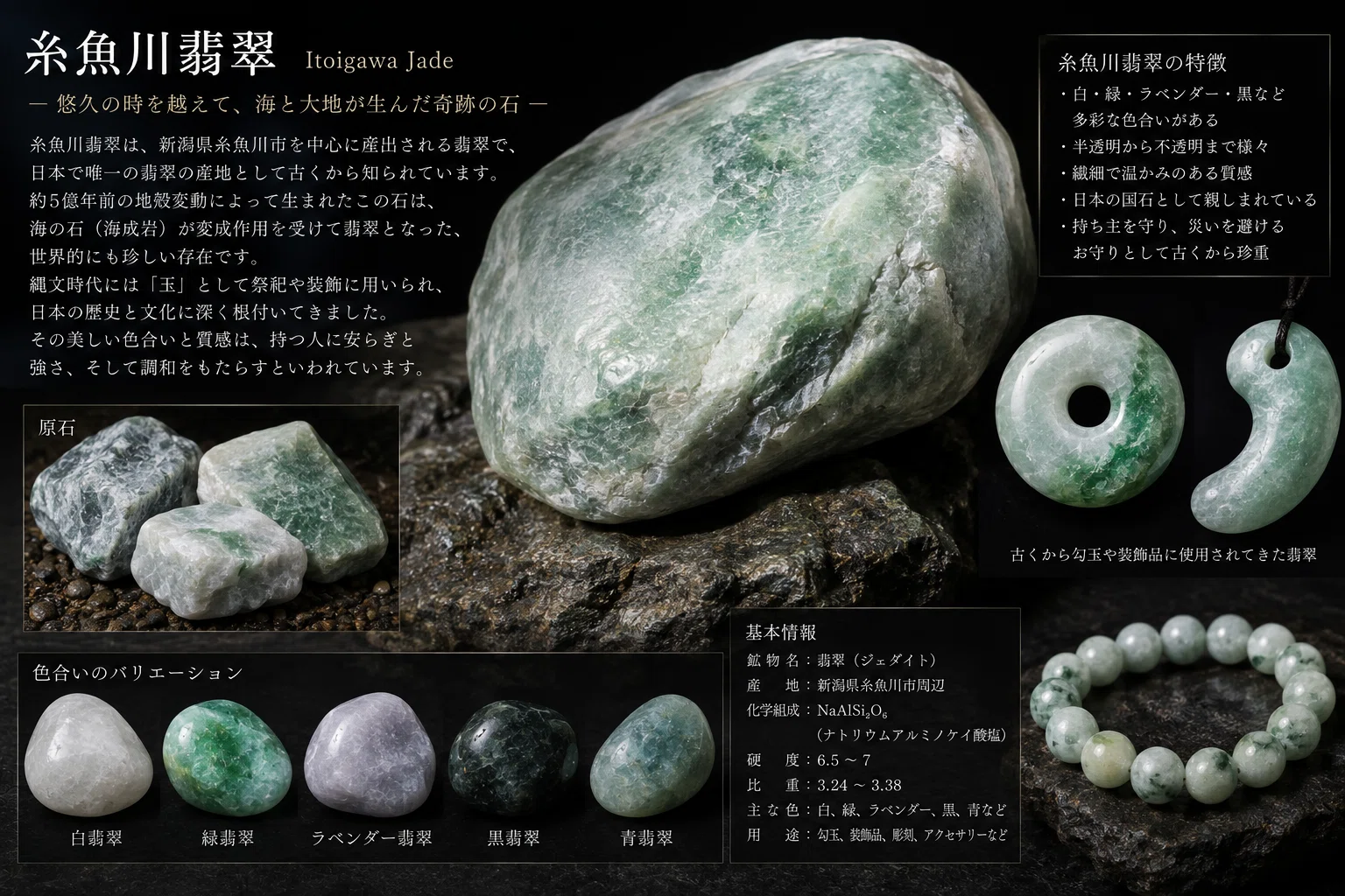宝石店レガシー日本編⑰糸魚川翡翠｜spirytus