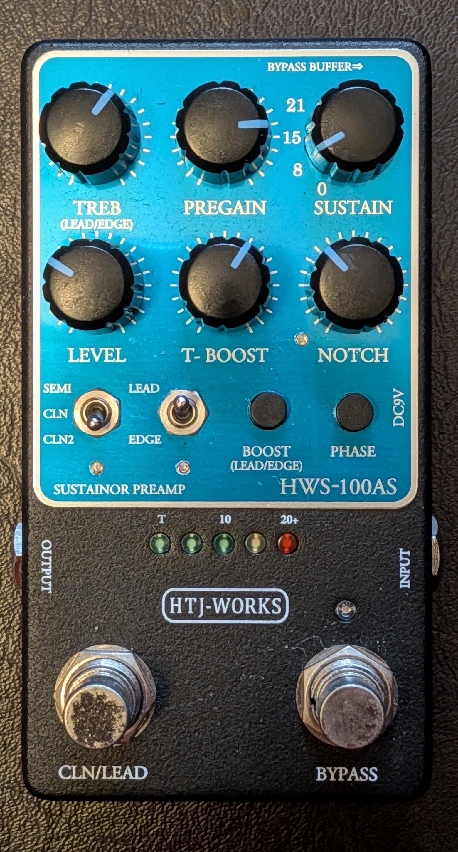 ペダルとして作り直された Rockman。HWS-100AS を半年以上使って｜うえみん