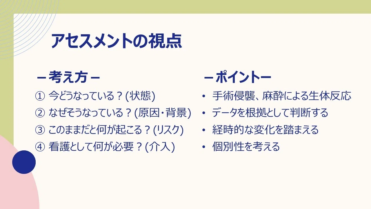 実習攻略ガイド③】アセスメントの考え方・評価をもらえるポイント